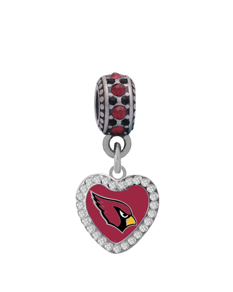 Go Cardinals! #1 Fan Charm Bracelet