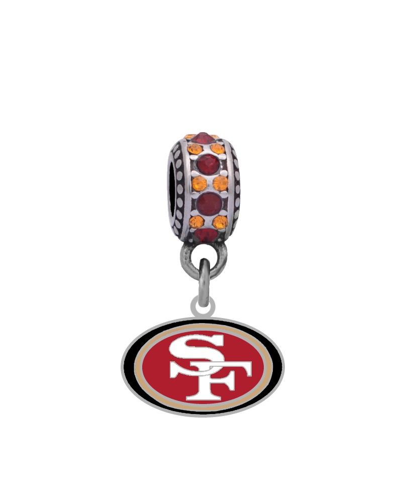 San Francisco 49ers Charm Logo Bracelet