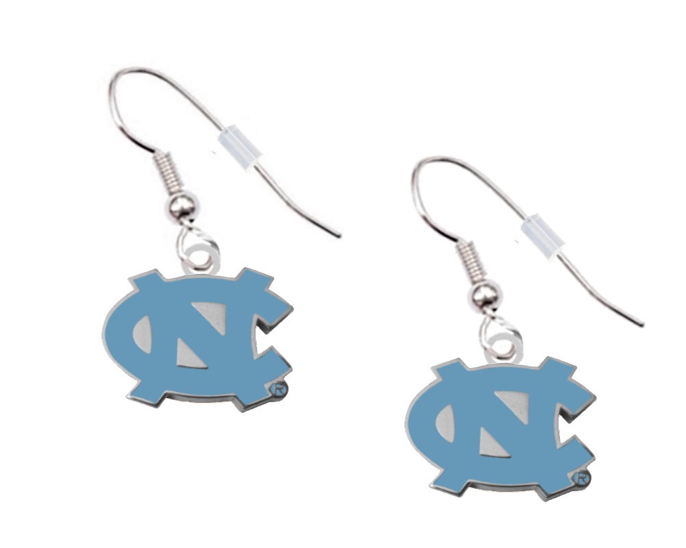 University of North Carolina Logo Pierced Earrings – Final Touch Gifts
