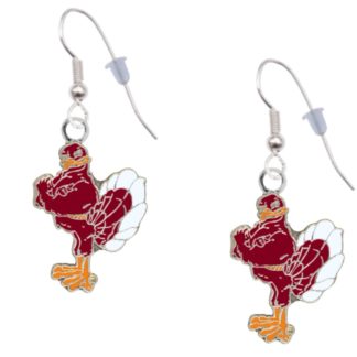 virginia-tech-hokie-bird-earrings